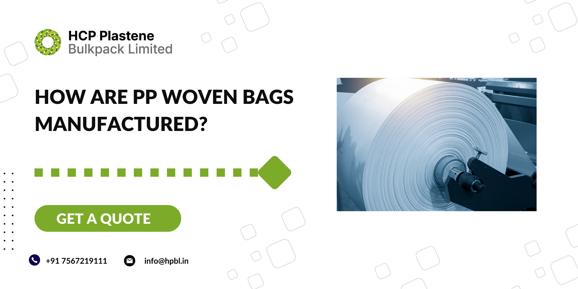 How are PP Woven Bags Manufactured?