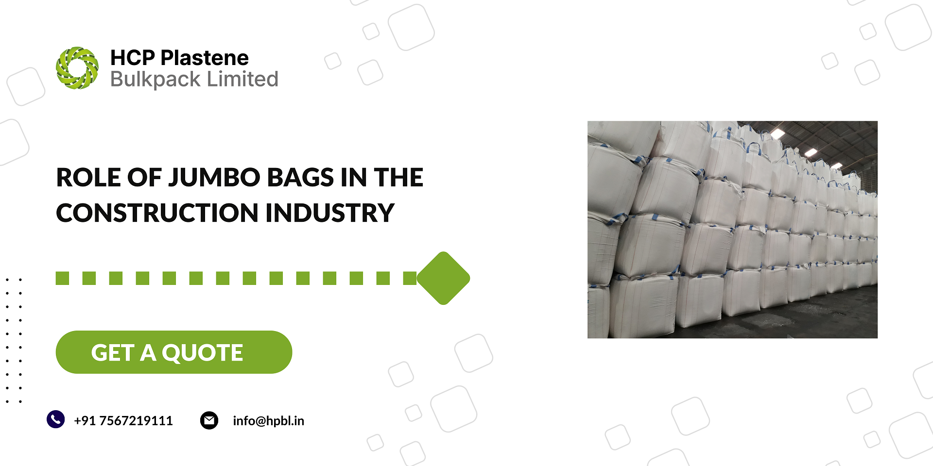 Role of Jumbo Bags in the Construction Industry