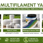 PP multifilament yarn used for packaging, ropes, webbings and agricultural applications