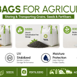FIBC bags for storing and transporting grains, seeds and fertilisers