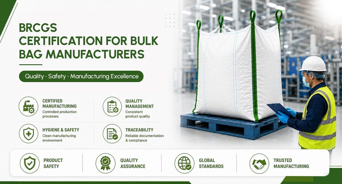 BRCGS certification for FIBC bulk bag manufacturers