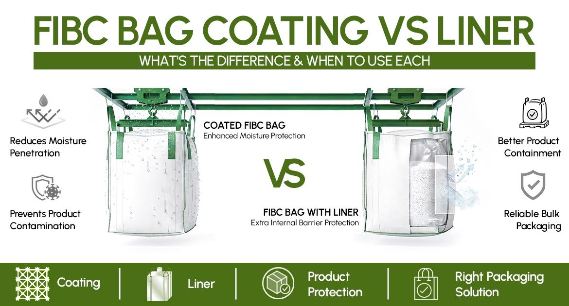 FIBC bag coating vs liner for product protection