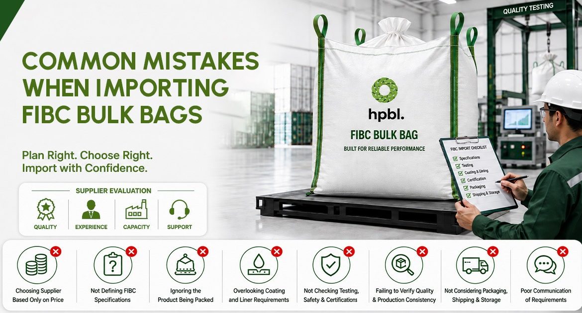 Common mistakes when importing FIBC bulk bags