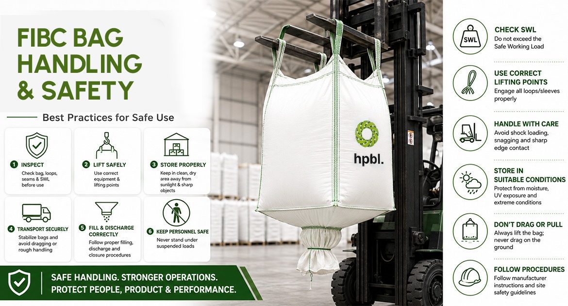 FIBC bag handling and safety best practices for safe use