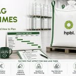 FIBC bag lead times and production planning